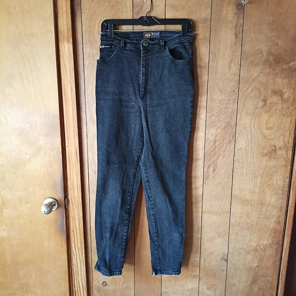 Route 66 Black Jeans Juniors 15/16 Mid Rise Straight Leg Denim